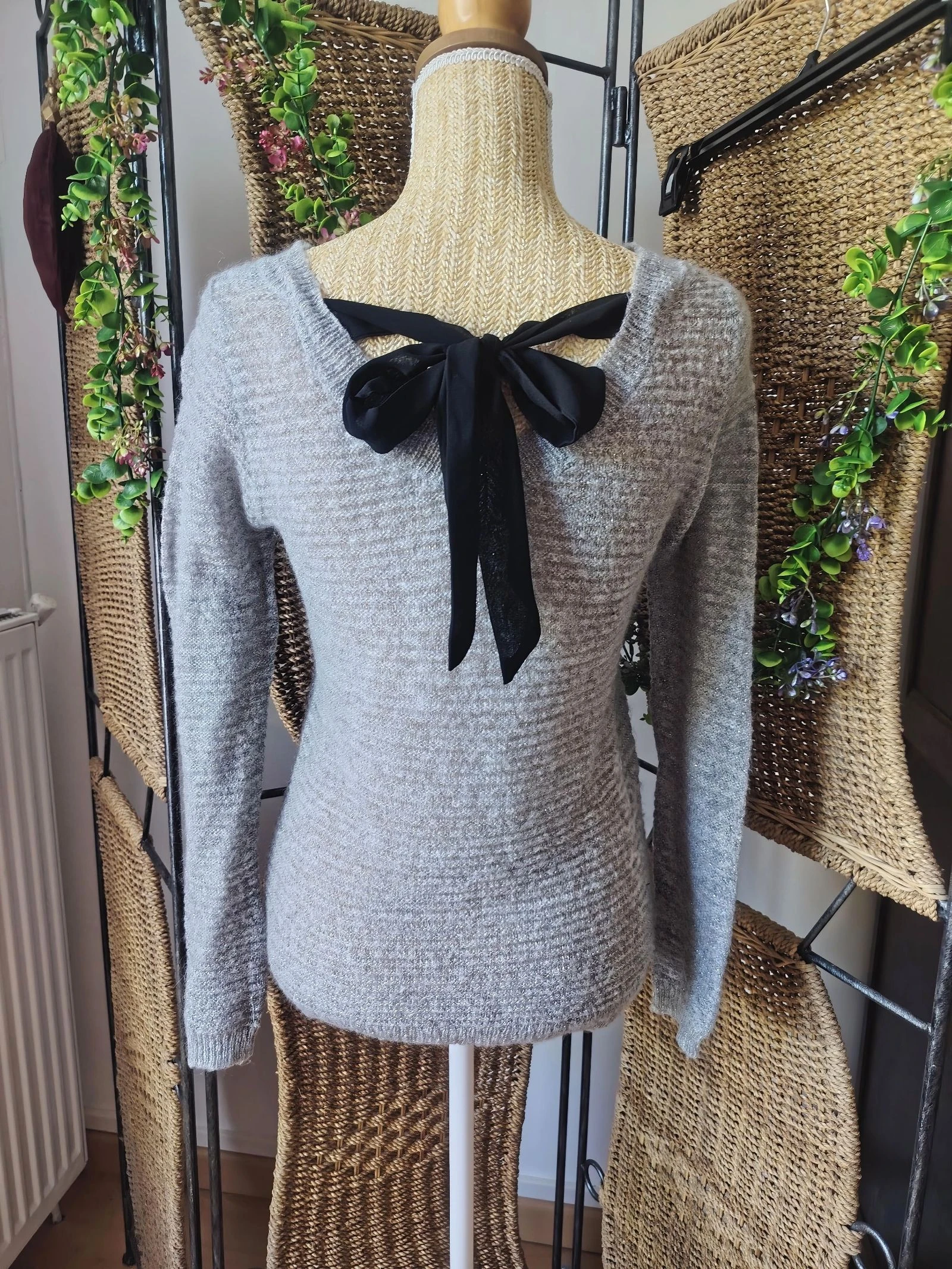 Pull gris femme 36 Season  – photo 5